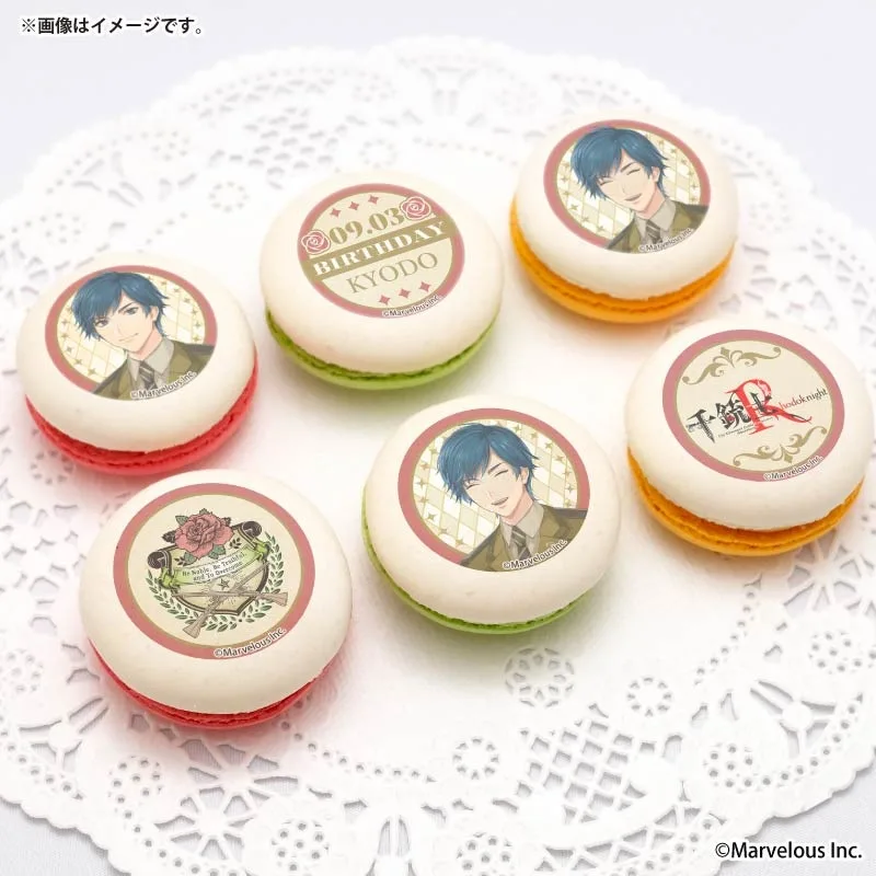 バースデープリマカロン6個セット2026（恭遠）【特典缶バッジ付き】[千銃士:Rhodoknight]