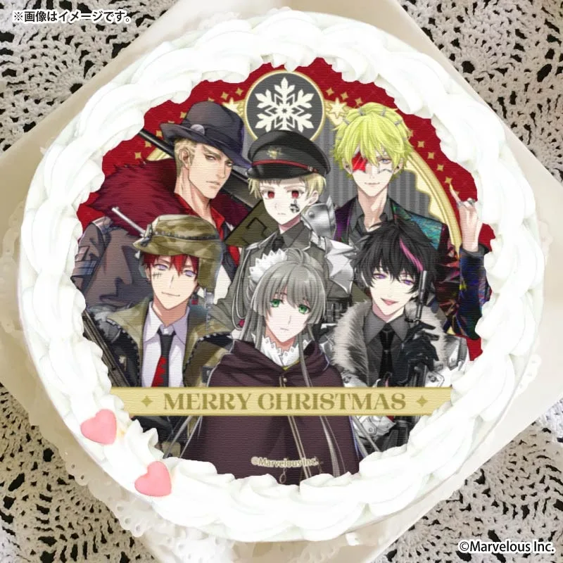 Xmasプリケーキ2025（トルレ・シャフ）【特典缶バッジ付き】[千銃士:Rhodoknight]