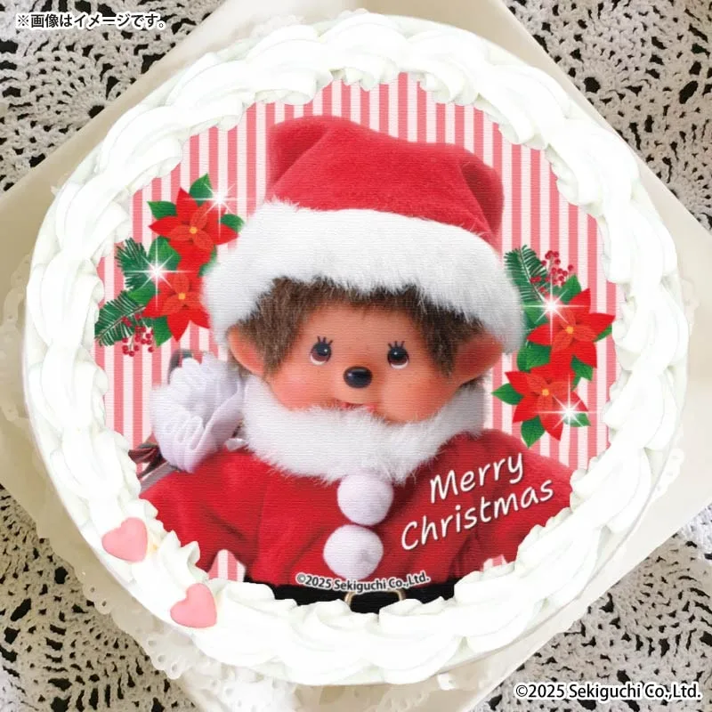 Xmasプリケーキ2025（写真）【特典缶バッジ付き】[モンチッチ]