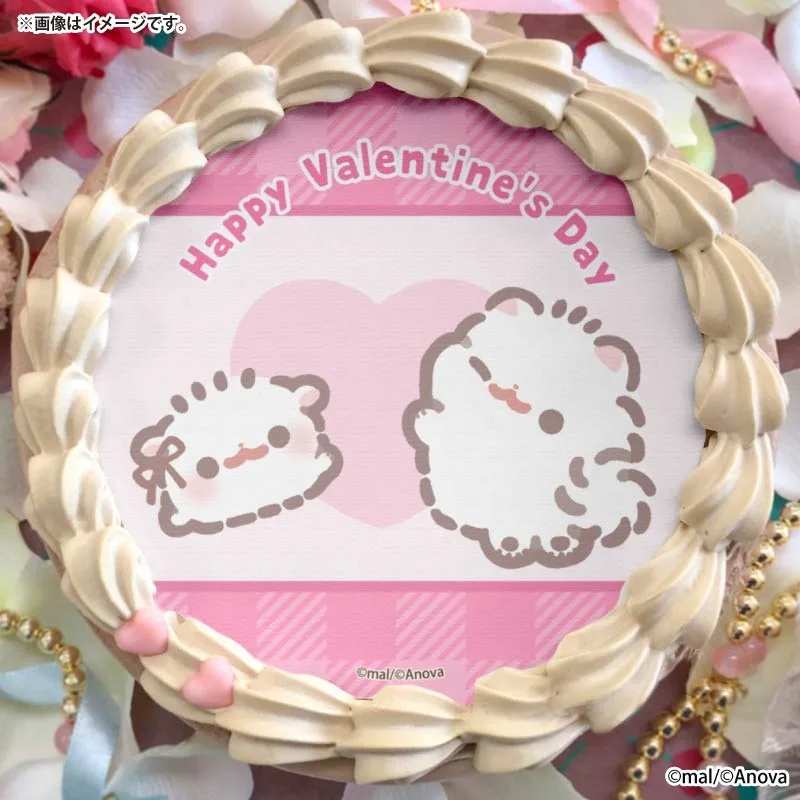 バレンタインプリケーキ2026【特典缶バッジ付き】[ポメラニアンもち]