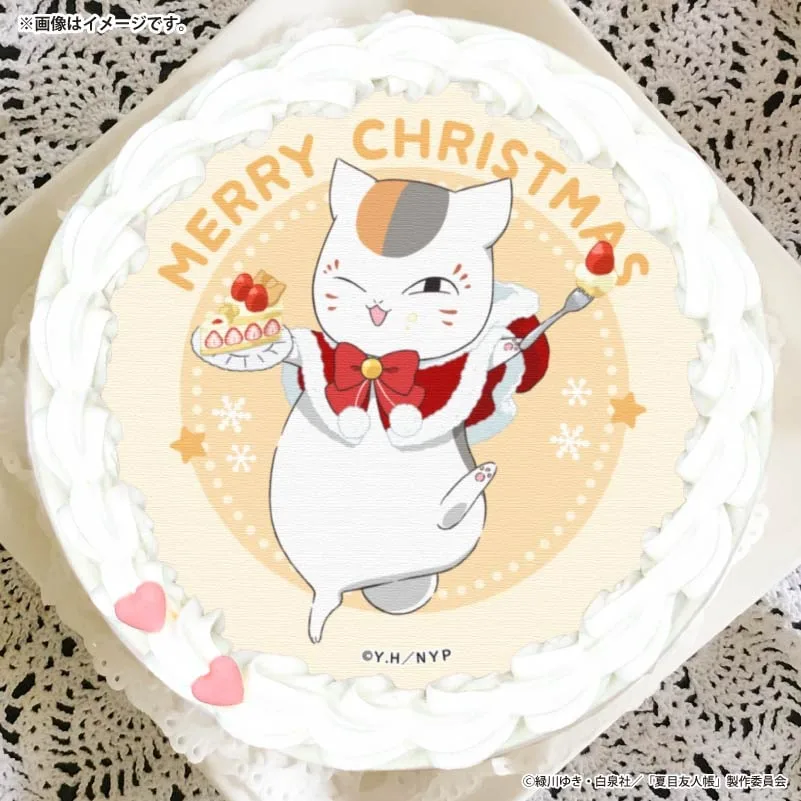 Xmasプリケーキ2025（ニャンコ先生（2023年描き下ろしイラスト））【特典缶バッジ付き】[夏目友人帳]