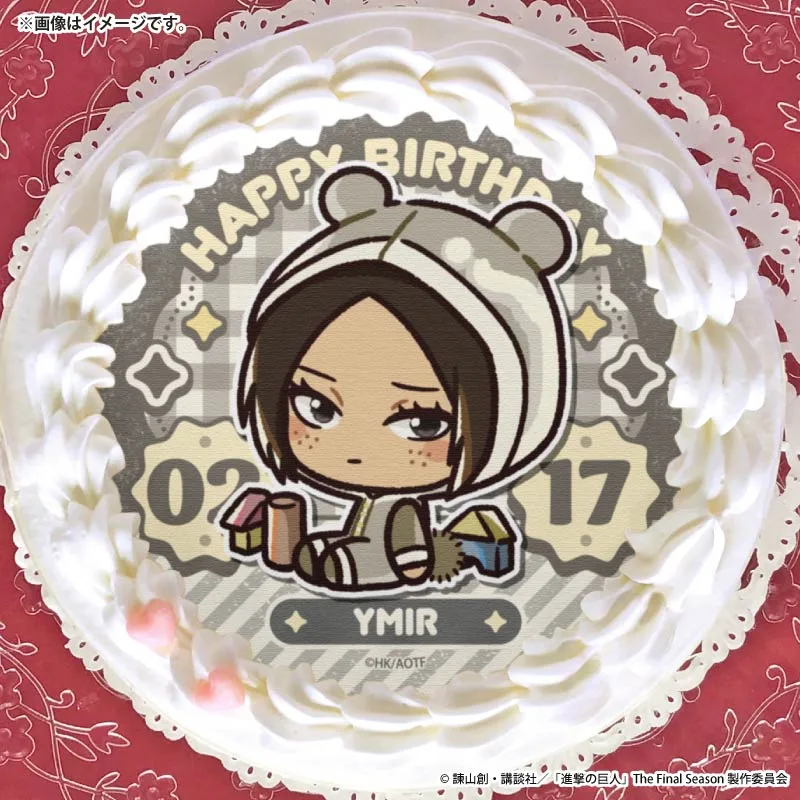 バースデープリケーキ2026（ユミル）【特典缶バッジ付き】[進撃の巨人]