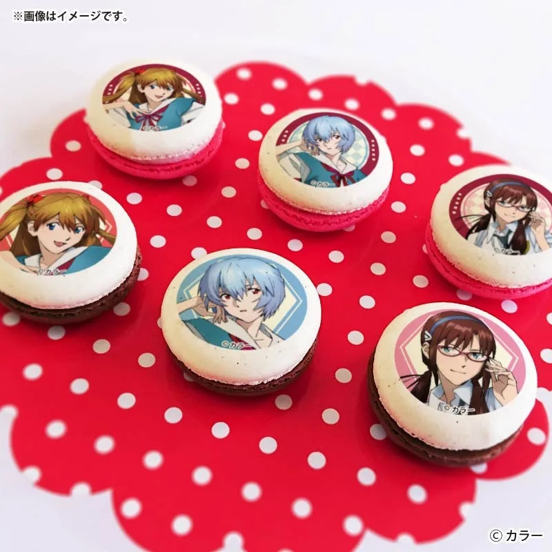 バレンタインプリマカロン6個セット2026【特典缶バッジ付き】[エヴァンゲリオン]
