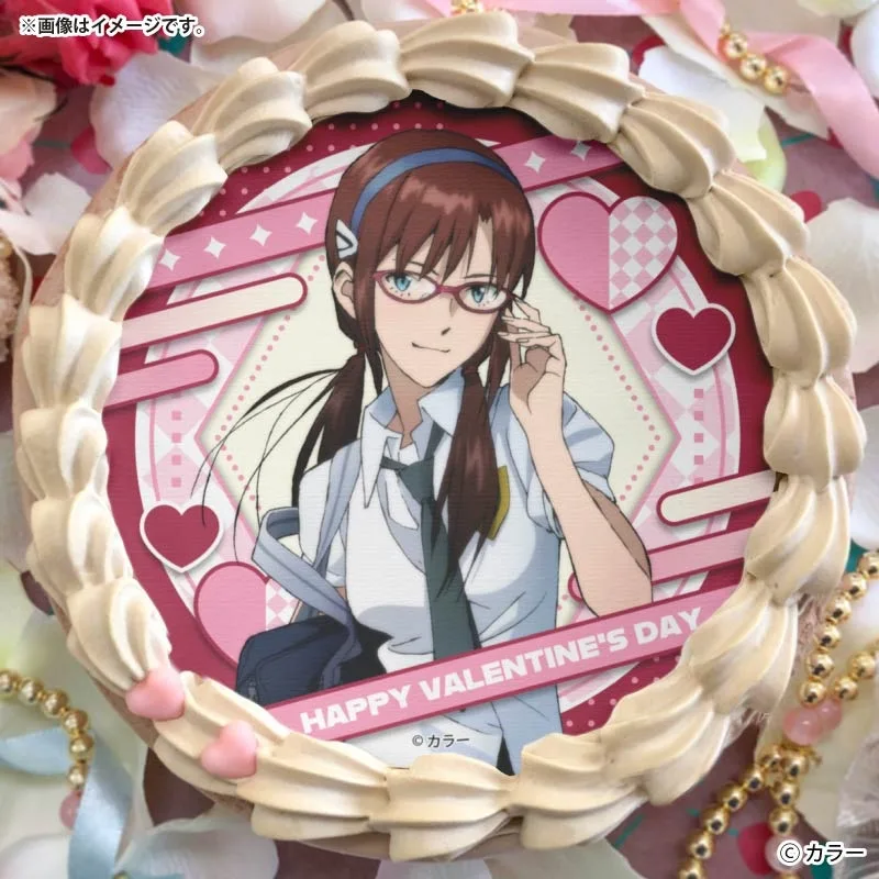 バレンタインプリケーキ2026（真希波・マリ・イラストリアス）【特典缶バッジ付き】[エヴァンゲリオン]