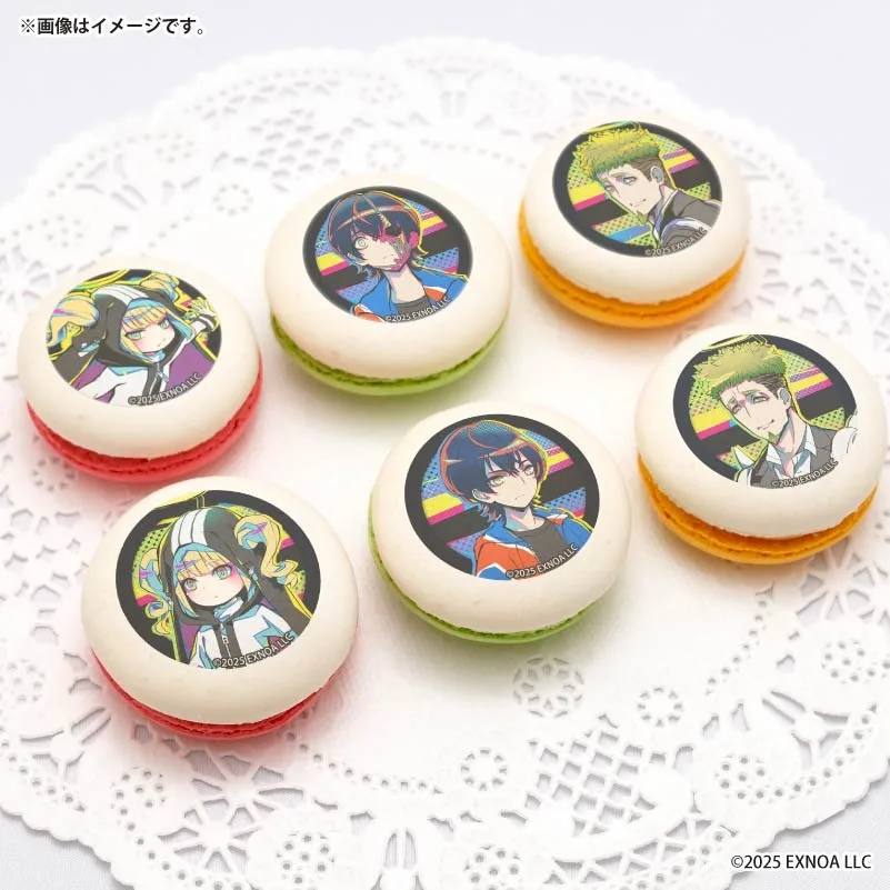 プリマカロン6個セット（下辺 零＆ヒメル＆ミコトル）【特典缶バッジ付き】[終天教団]