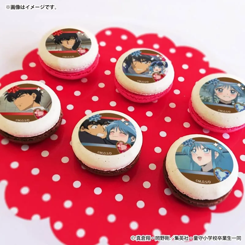バレンタインプリマカロン6個セット2026（鵺野 鳴介&ゆきめ）【特典缶バッジ付き】[地獄先生ぬ～べ～]