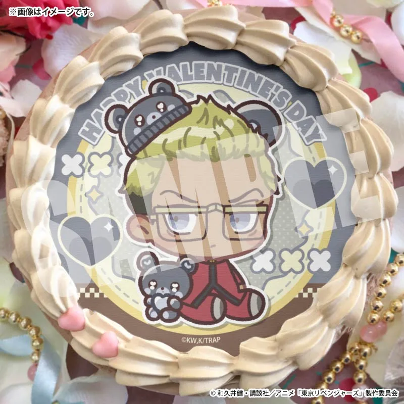 バレンタインプリケーキ2026（稀咲鉄太）【特典缶バッジ付き】[東京リベンジャーズ]
