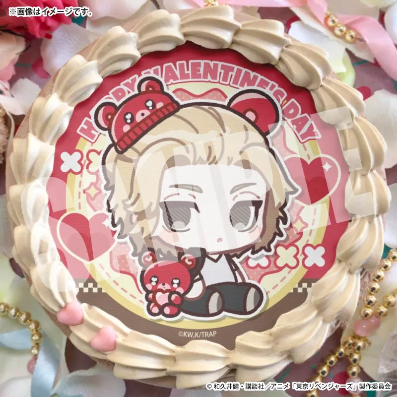 バレンタインプリケーキ2026（佐野万次郎）【特典缶バッジ付き】[東京リベンジャーズ]