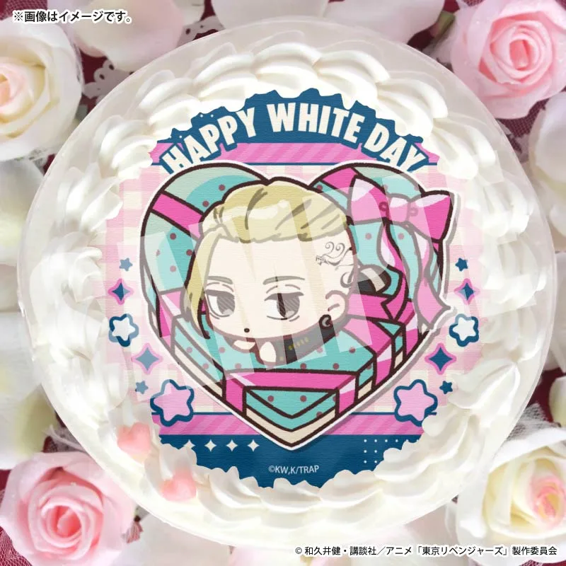ホワイトデープリケーキ2026（龍宮寺 堅）【特典缶バッジ付き】[東京リベンジャーズ]