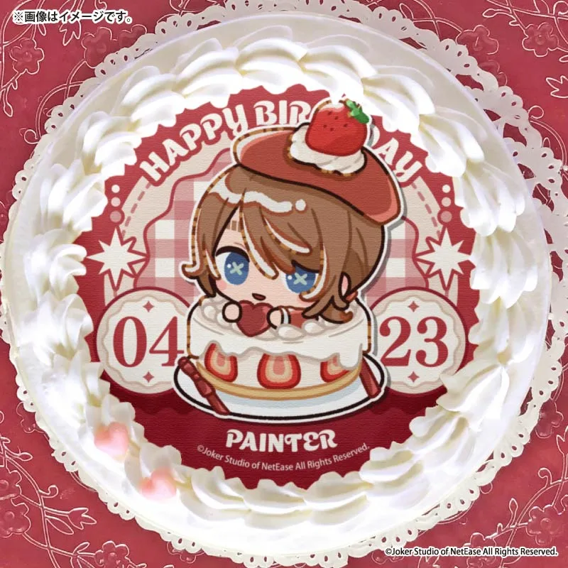 バースデープリケーキ2026（画家）【特典缶バッジ付き】[Identity V 第五人格]