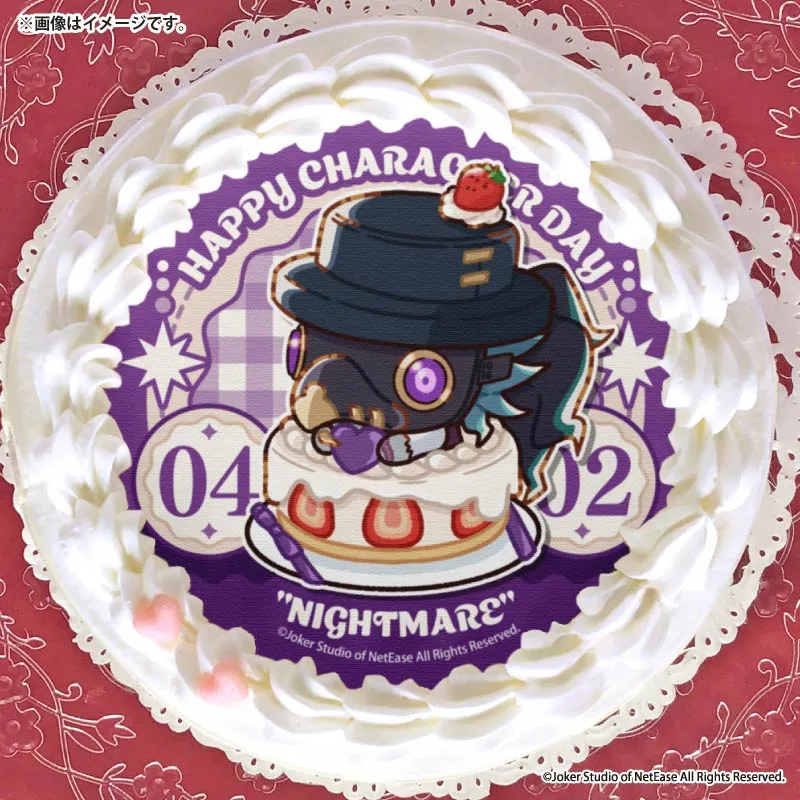 記念日プリケーキ2026（「悪夢」）【特典缶バッジ付き】[Identity V 第五人格]