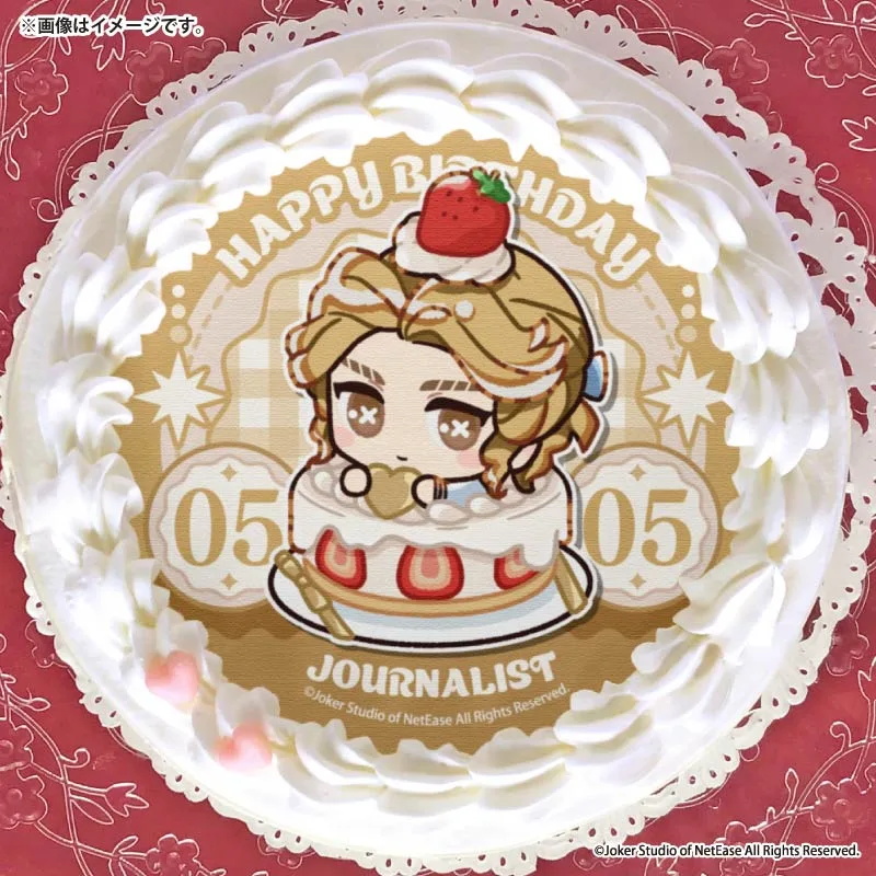 バースデープリケーキ2026（記者）【特典缶バッジ付き】[Identity V 第五人格]