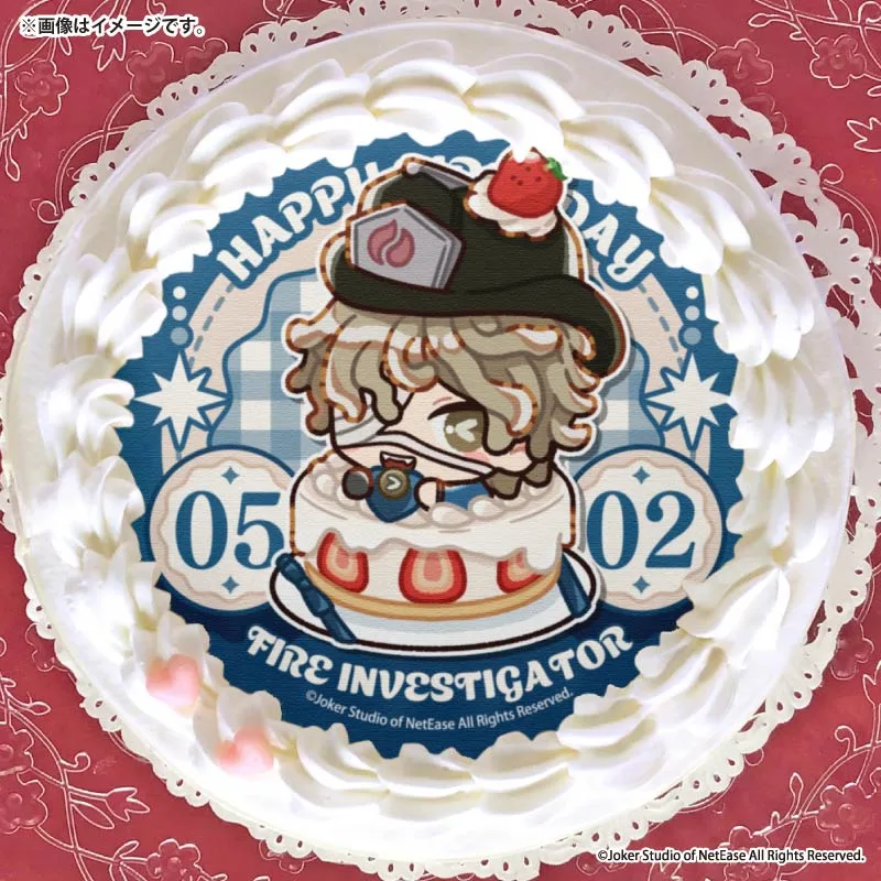 バースデープリケーキ2026（火災調査員）【特典缶バッジ付き】[Identity V 第五人格]