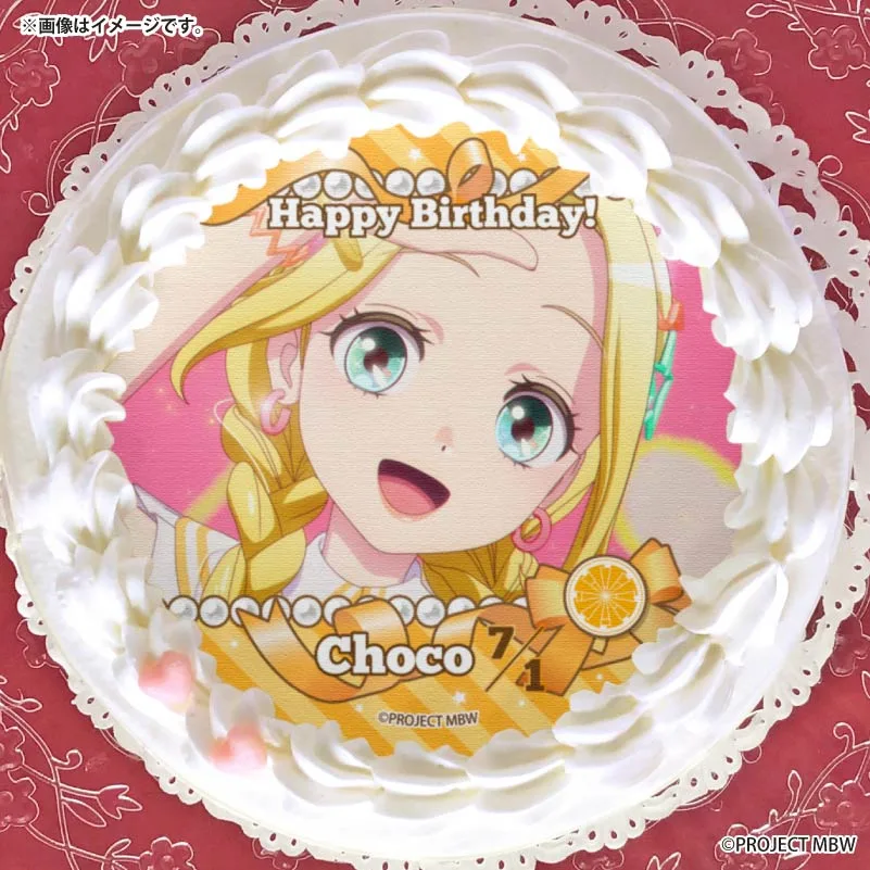 バースデープリケーキ2026（三俣チョコ）【特典缶バッジ付き】[前橋ウィッチーズ]