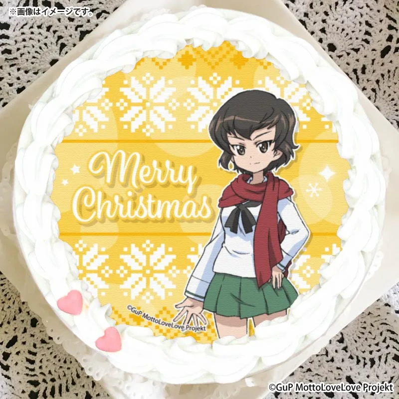 Xmasプリケーキ2025（カエサル）【特典缶バッジ付き】[ガールズ＆パンツァー もっとらぶらぶ作戦です！]