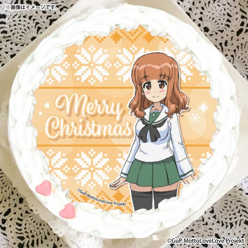 Xmasプリケーキ2025（武部沙織）【特典缶バッジ付き】[ガールズ＆パンツァー もっとらぶらぶ作戦です！]