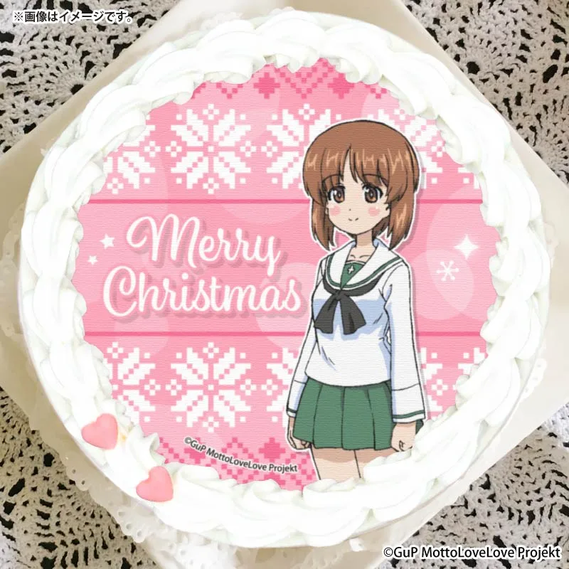 Xmasプリケーキ2025（西住みほ）【特典缶バッジ付き】[ガールズ＆パンツァー もっとらぶらぶ作戦です！]