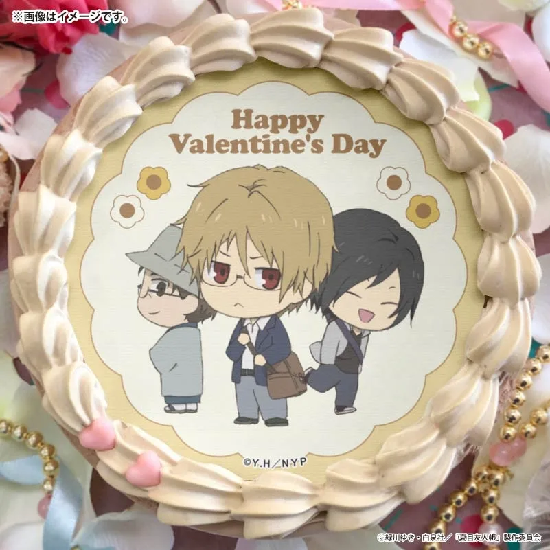 バレンタインプリケーキ2026（名取周一＆的場誠司＆タクマ）【特典缶バッジ付き】[夏目友人帳]