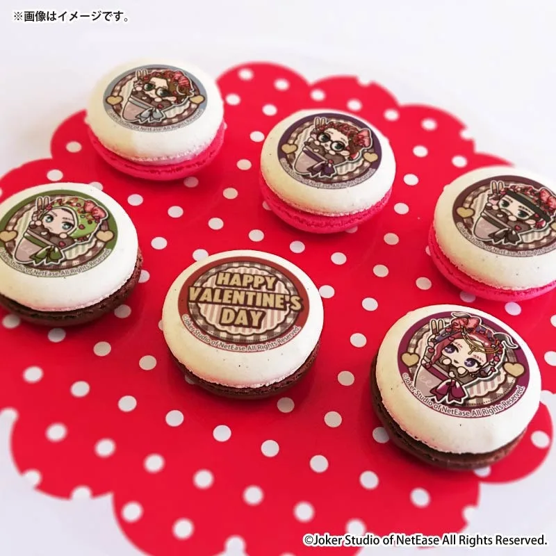 バレンタインプリマカロン6個セット2026（幸運児&弁護士&マジシャン&傭兵&祭司）【特典缶バッジ付き】[Identity V 第五人格]