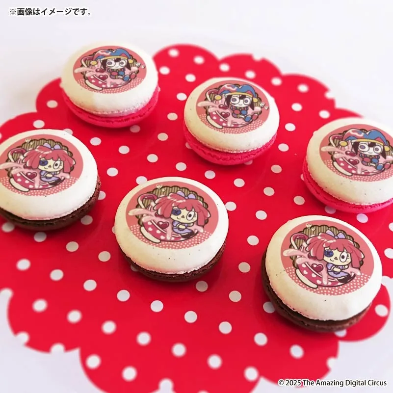バレンタインプリマカロン6個セット2026（ポムニ＆ラガタ）【特典缶バッジ付き】[アメイジングデジタルサーカス]