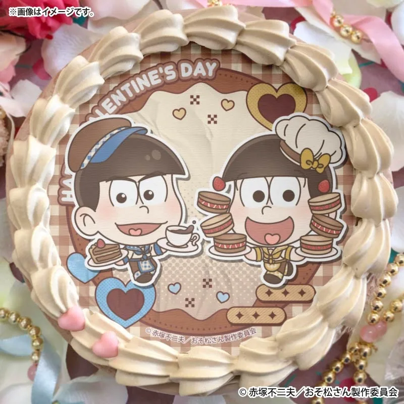 バレンタインプリケーキ2026（カラ松&十四松）【特典缶バッジ付き】[おそ松さん]