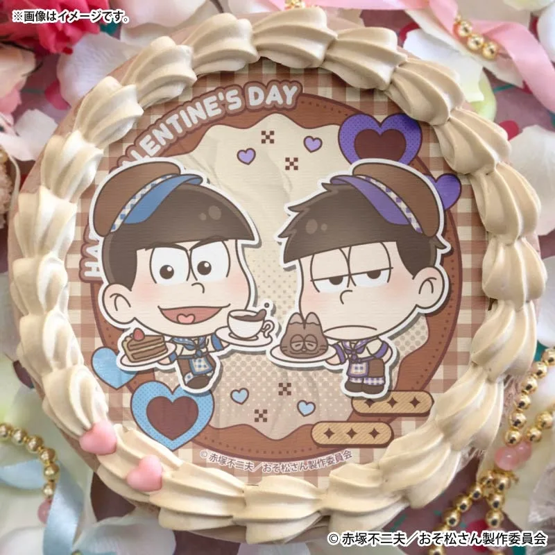 バレンタインプリケーキ2026（カラ松&一松）【特典缶バッジ付き】[おそ松さん]