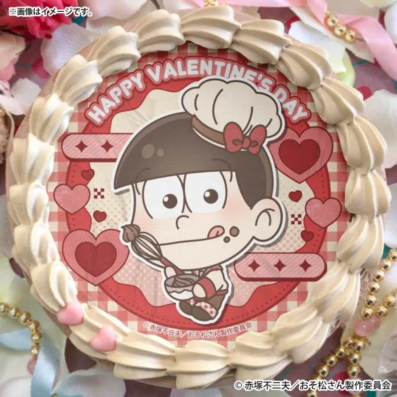 バレンタインプリケーキ2026（おそ松）【特典缶バッジ付き】[おそ松さん]