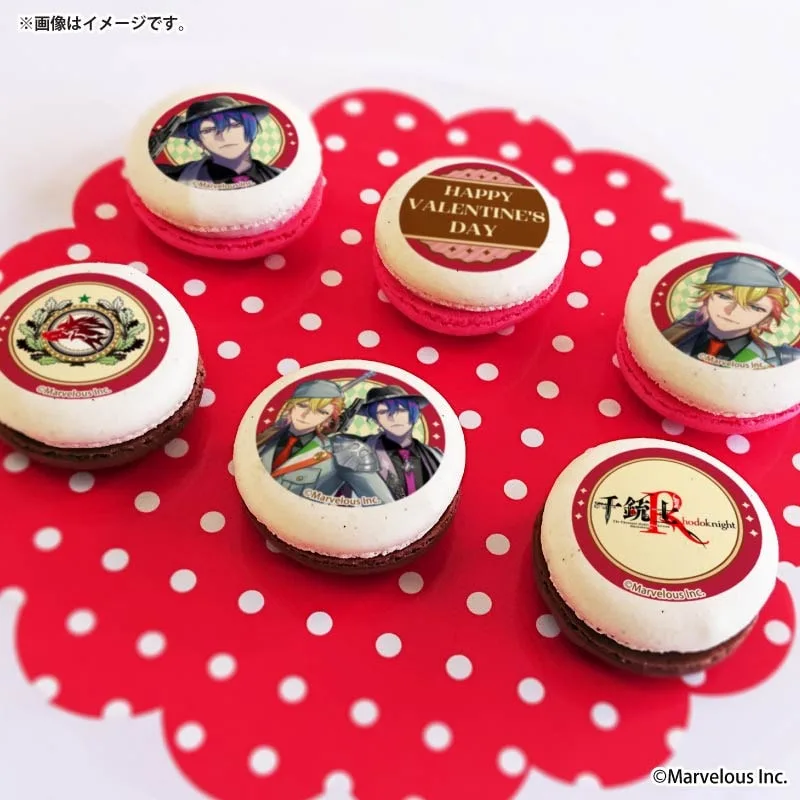 バレンタインプリマカロン6個セット2026（イタリア）【特典缶バッジ付き】[千銃士：Rhodoknight]