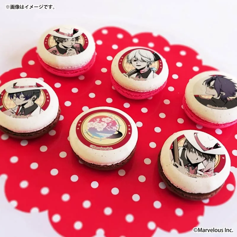 バレンタインプリマカロン6個セット2026（日本）【特典缶バッジ付き】[千銃士：Rhodoknight]