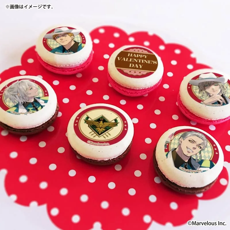 バレンタインプリマカロン6個セット2026（ドイツ）【特典缶バッジ付き】[千銃士：Rhodoknight]