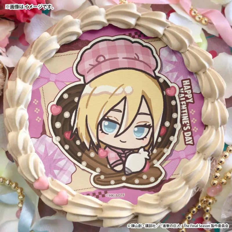バレンタインプリケーキ2026（ヒストリア・レイス）【特典缶バッジ付き】[進撃の巨人]