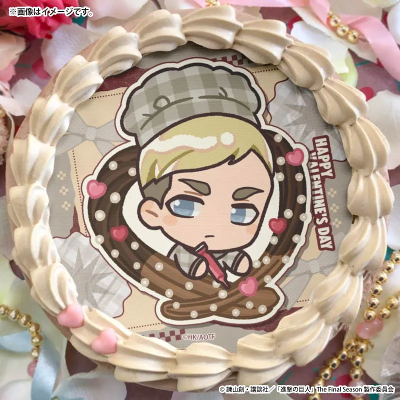バレンタインプリケーキ2026（エルヴィン・スミス）【特典缶バッジ付き】[進撃の巨人]