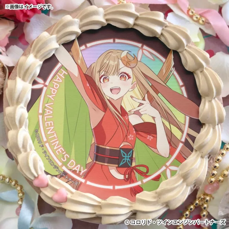 バレンタインプリケーキ2026（かぐや/VR）【特典缶バッジ付き】[超かぐや姫！]