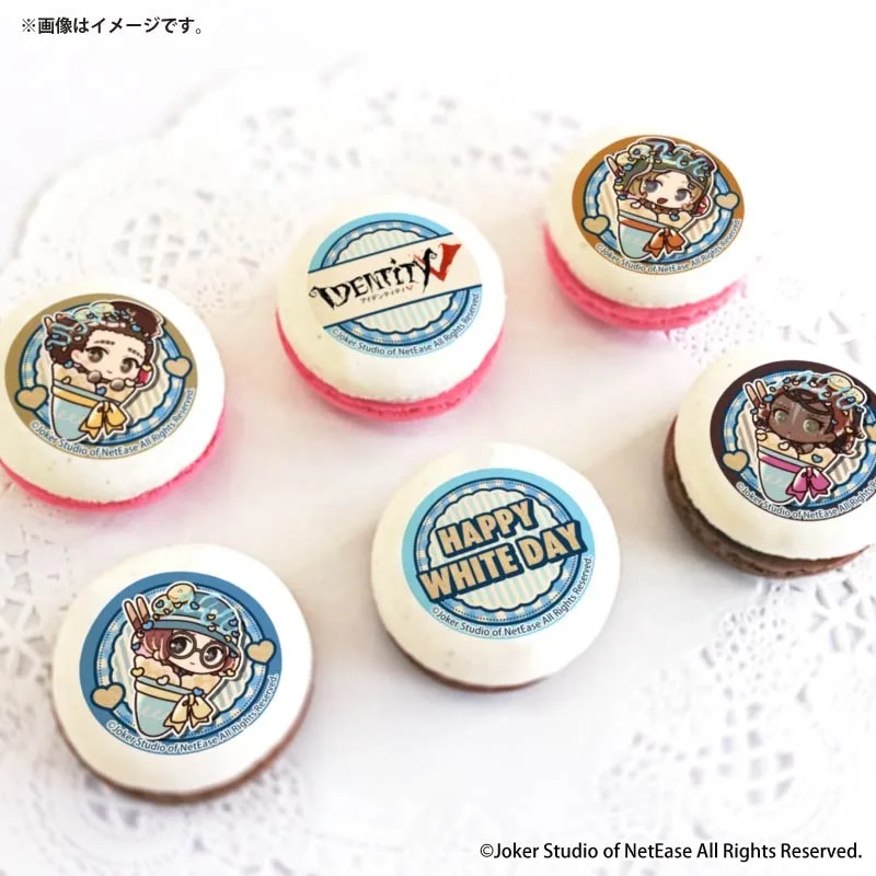 ホワイトデープリマカロン6個セット2026（空軍&機械技師&心眼&呪術師）【特典缶バッジ付き】[Identity V 第五人格]