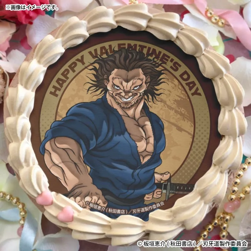 バレンタインプリケーキ2026（宮本武蔵）【特典缶バッジ付き】[刃牙道]