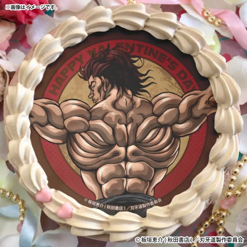 バレンタインプリケーキ2026（範馬勇次郎）【特典缶バッジ付き】[刃牙道]