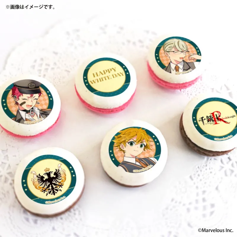 ホワイトデープリマカロン6個セット2026（オーストリア）【特典缶バッジ付き】[千銃士：Rhodoknight]