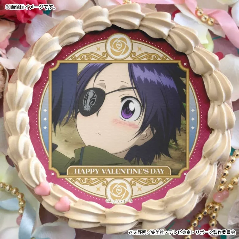 バレンタインプリケーキ2026（クローム髑髏）【特典缶バッジ付き】[家庭教師ヒットマンREBORN!]