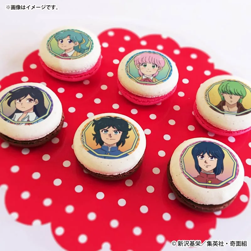 バレンタインプリマカロン6個セット2026（河川 唯＆宇留 千絵＆似蛭田 妖＆ 雲童 塊＆天野 邪子＆切出 翔）【特典缶バッジ付き】[ハイスクール！奇面組]