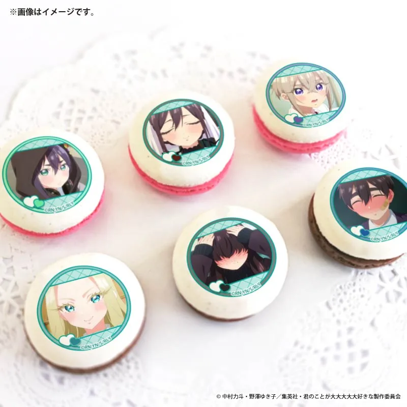 ホワイトデープリマカロン6個セット2026（胡桃＆芽衣＆育＆美々美＆愛々&恋太郎）【特典缶バッジ付き】[君のことが大大大大大好きな100人の彼女]