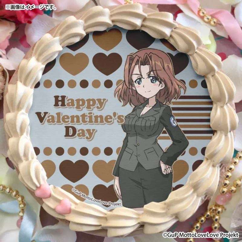 バレンタインプリケーキ2026（アズミ）【特典缶バッジ付き】[ガールズ＆パンツァー もっとらぶらぶ作戦です！]