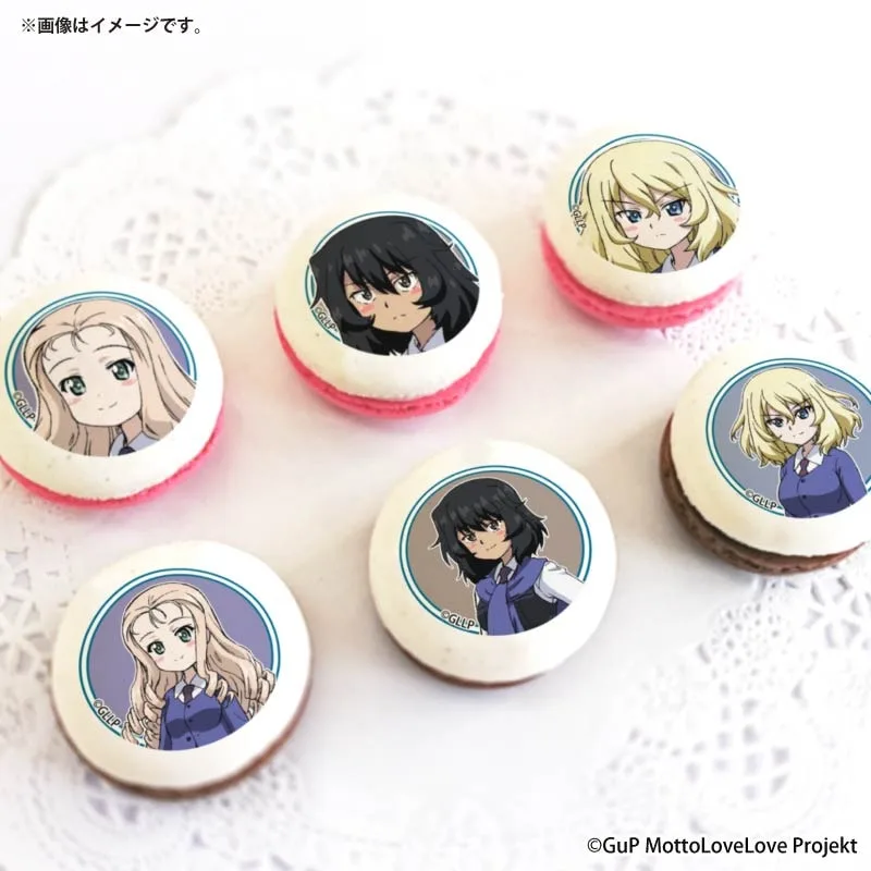 ホワイトデープリマカロン6個セット2026（BC自由学園）【特典缶バッジ付き】[ガールズ＆パンツァー もっとらぶらぶ作戦です！]