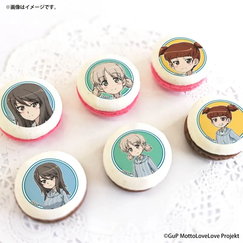 ホワイトデープリマカロン6個セット2026（継続高校）【特典缶バッジ付き】[ガールズ＆パンツァー もっとらぶらぶ作戦です！]
