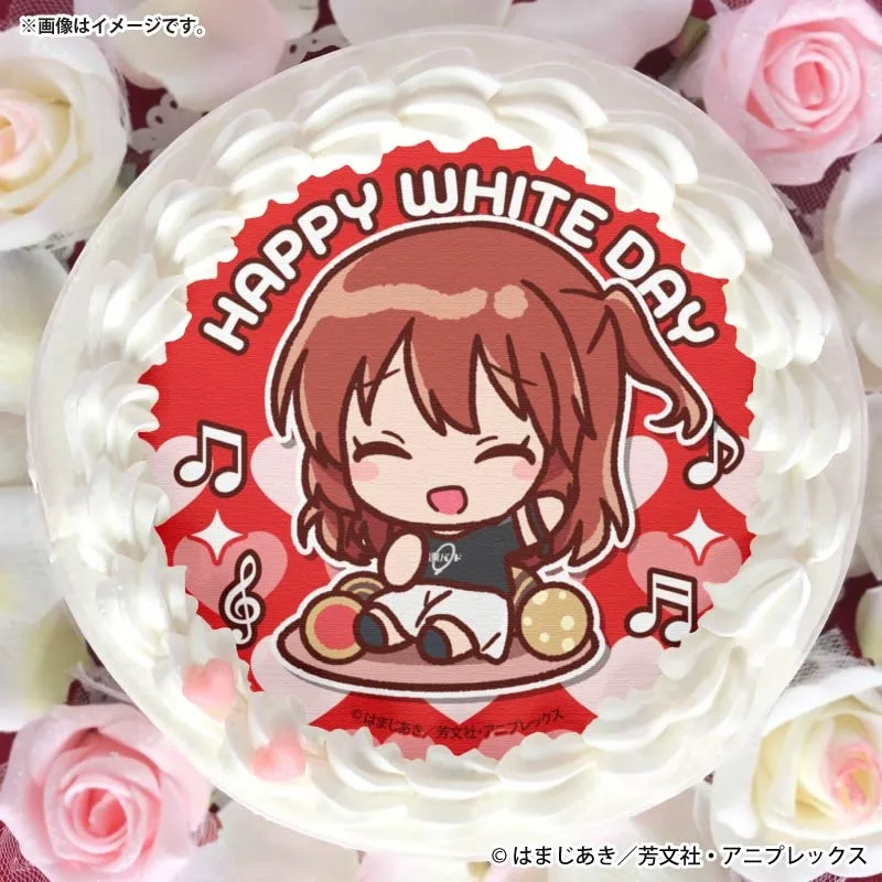 ホワイトデープリケーキ2026（喜多郁代）【特典缶バッジ付き】アニメ「ぼっち・ざ・ろっく！」