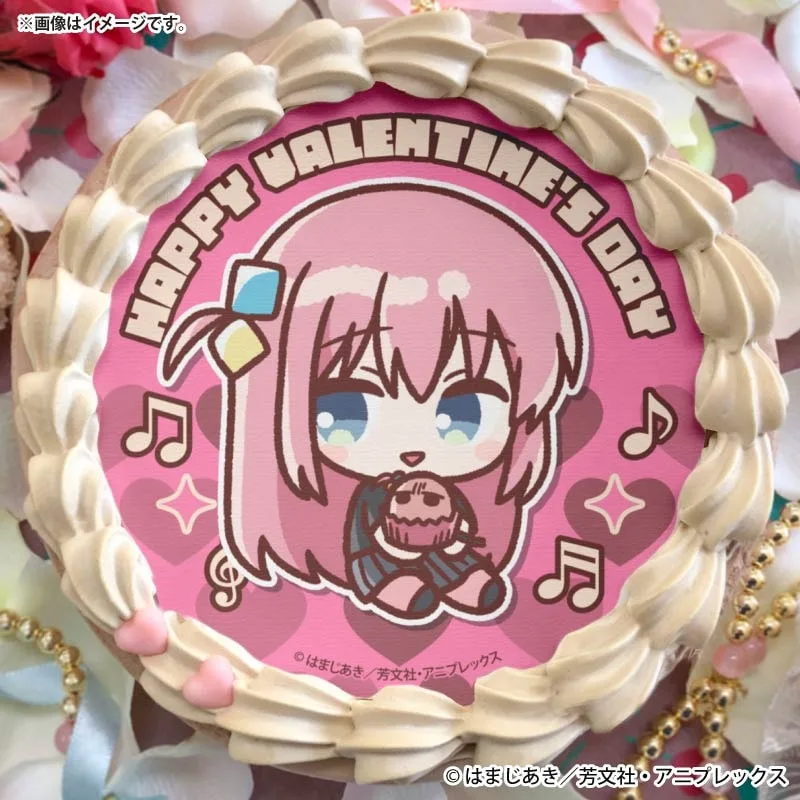 バレンタインプリケーキ2026（後藤ひとり）【特典缶バッジ付き】アニメ「ぼっち・ざ・ろっく！」