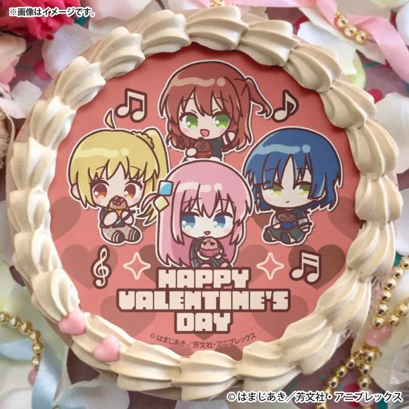 バレンタインプリケーキ2026（結束バンド）【特典缶バッジ付き】アニメ「ぼっち・ざ・ろっく！」