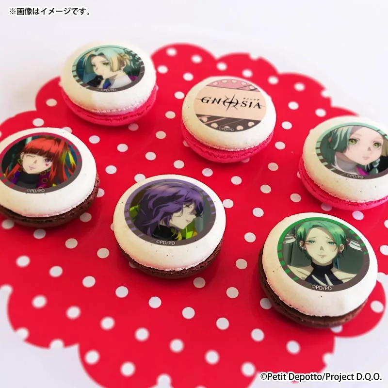 バレンタインプリマカロン6個セット2026（ユーリ＆SQ＆ジナ＆ステラ）【特典缶バッジ付き】[グノーシア]