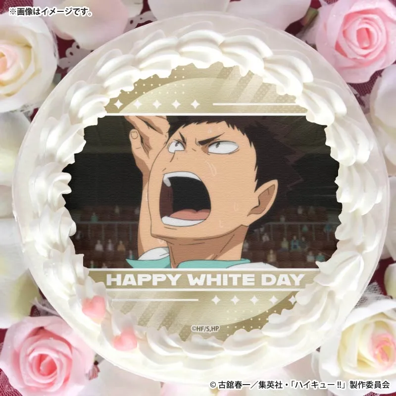ホワイトデープリケーキ2026（岩泉 一）【特典缶バッジ付き】[ハイキュー!!]