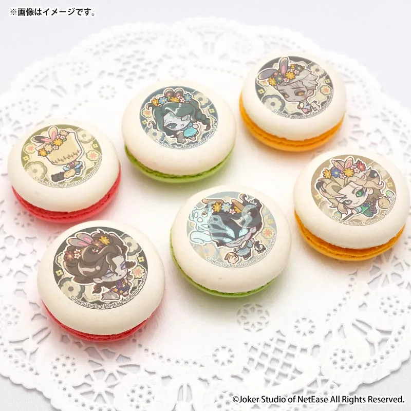 イースタープリマカロン6個セット2026（泣き虫&漁師&隠者&オペラ歌手&時空の影&「ビリヤードプレイヤー」）【特典缶バッジ付き】[Identity V 第五人格]