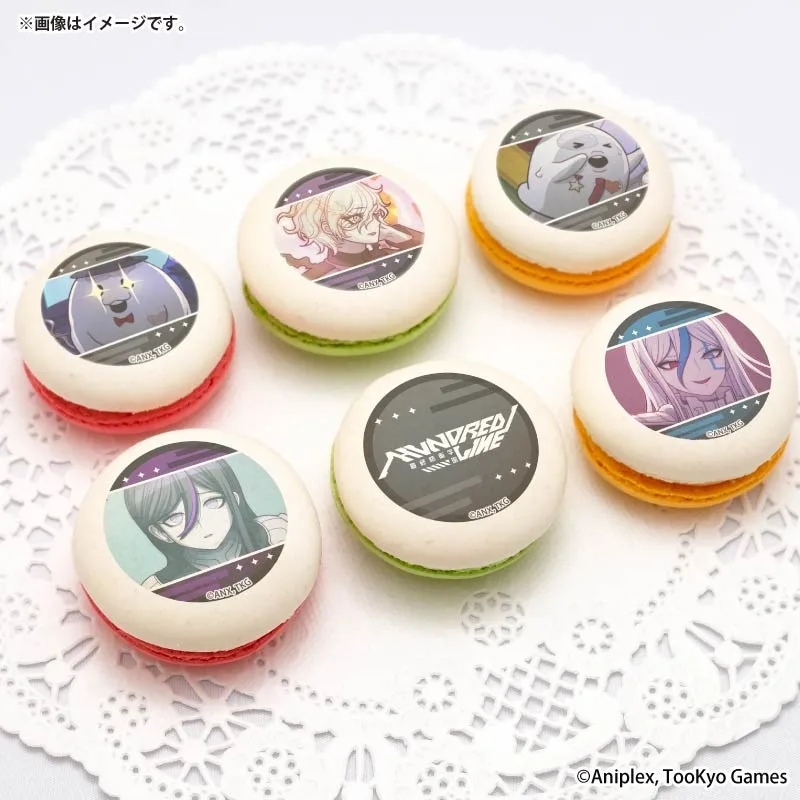 プリマカロン6個セット2026（SIREI＆NIGOU＆イヴァー＆シオン＆ヴェシネス）【特典缶バッジ付き】[HUNDRED LINE - 最終防衛学園-]